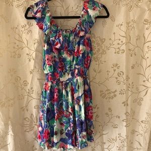 Forever 21 Floral Romper Shorts size S